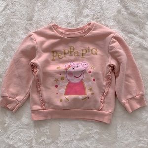 8/$20 Peppa Pig Sweatshirt Size 3